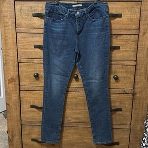 Levi's Women's 311 Skinny Jeans - Dark Blue size 33
